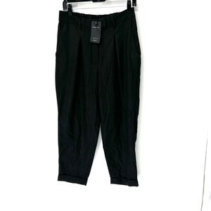 peruzzi pin striped cuffed tapered pants women’s IT 42 US 8